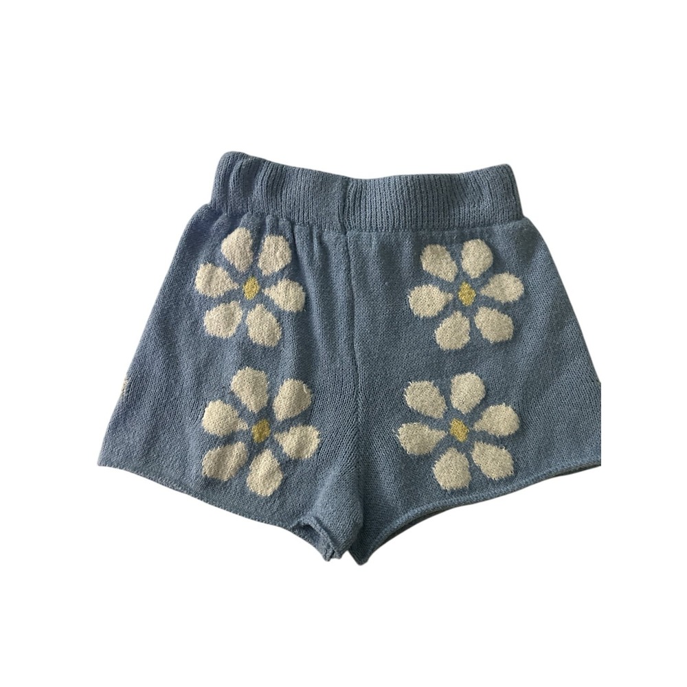 Flower Power Blue shorts XS Youth‎